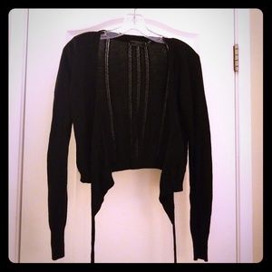 Criss cross half sweater